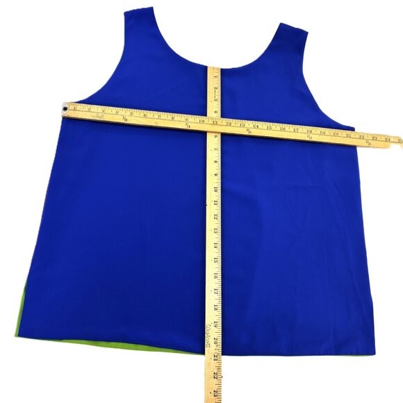 La Chine Classic by Galinda Wang Reversible Sleeveless Two tops in one Vintage - Picture 6 of 8